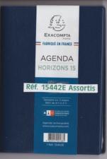 Agenda EXACOMPTA HORIZONS 15 - Semainier  2025 - 10,5x15,5 cm - Semainier  15442E