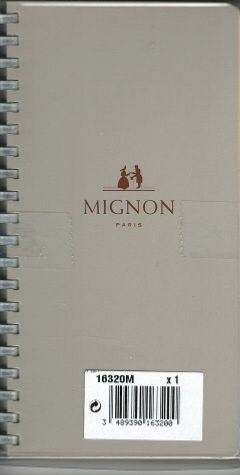 Mignon - 16320M - Recharge agenda 16320M pour AS 16 Mignon (2024