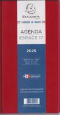 Agenda Semainier Espace 17  9x17,5 cm année 2025